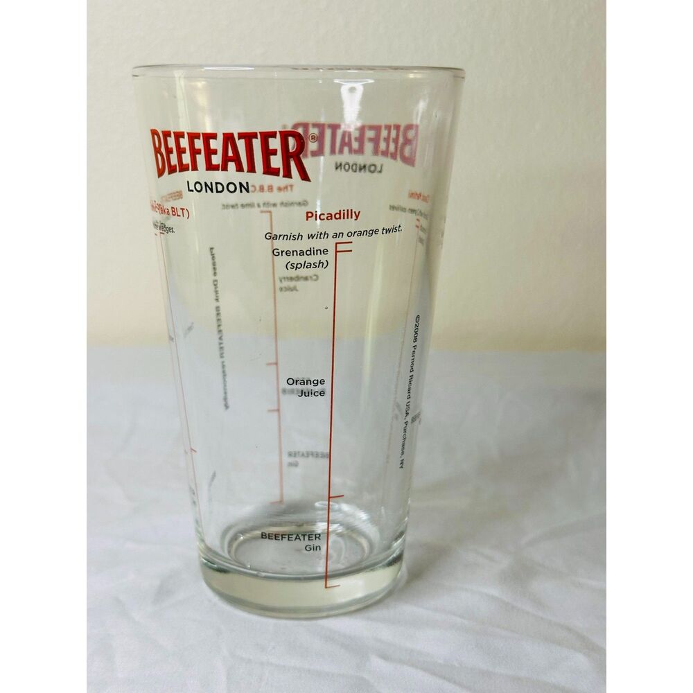 Beefeaters London Recipe Pint Glass - Picture 4 of 5